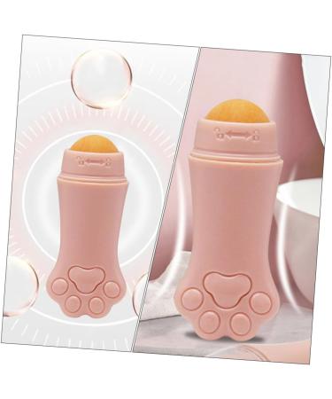 POPETPOP 1pc Volcanic Stone Oil-Absorbing Ball Make up Kit Oily Skin Control Roller Massaging Volcano Stone Pink 1 count (Pack of 1) - Buy Online on GoSupps.com