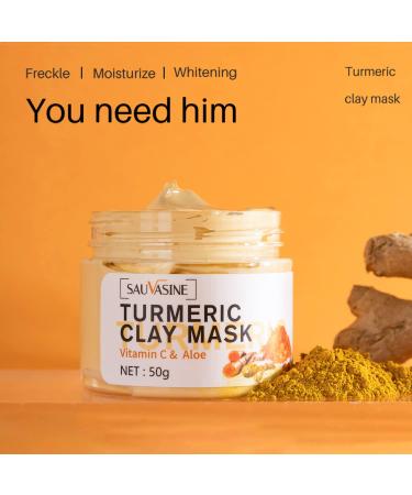 Shop Lanthome Turmeric Vitamin C Face Mask | Hydrating Acne Control & Pore Refining - International Shipping Available - Buy Online on GoSupps.com