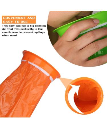 16 Pack LAOJU Disposable Vomit Bags - 1000ML Barf Bags for Travel, Motion Sickness & Morning Sickness - Buy Online on GoSupps.com