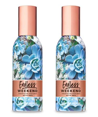Bath & Body Works Room Perfume Spray Endless Weekend 1.5 oz