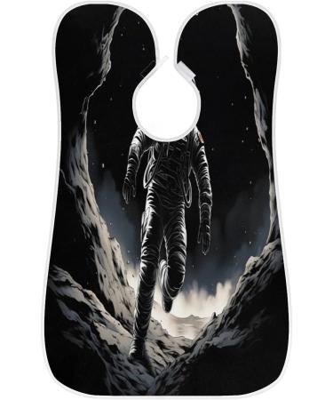 Beard Bib Apron - Men's Shaving Hair Catcher | Perfect Father's Day & Christmas Gifts | Beard Bib Star Astronaut - Buy Online on GoSupps.com