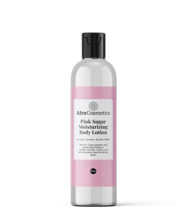 AFROCOSMETICS Moisturizing and Nourishing Body Pink Sugar Over 8 oz