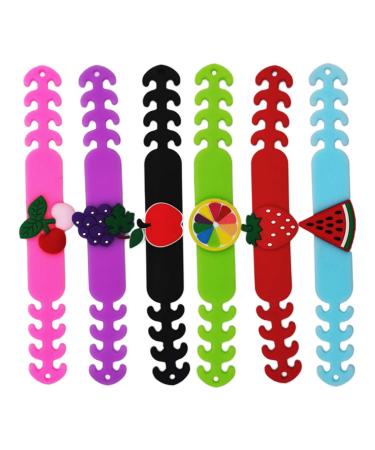 Children's earrings 6 pieces mouth protection earcurrent ear strap extender ear strap letting earrings adjustable.
