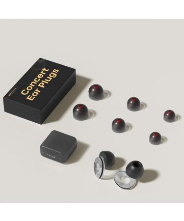 High Fidelity Ear Plugs for Concerts | Reusable Silicone Noise Cancelling Hearing Protection - 30 dB | QuietZone - Buy Online on GoSupps.com