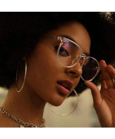 Voberry Blue Light Blocking Glasses | Retro Round Frame Computer & Gaming Glasses for Men & Women | Anti-Fatigue & Decorative - Buy Online on GoSupps.com