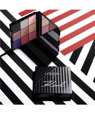 L'Or al Paris Karl Lagerfeld Eyeshadow Palette 01 - Buy Online Worldwide | Fast International Shipping - Buy Online on GoSupps.com