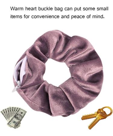 Generse Flannel Hair Ties - 6 Black Hair Ropes for Women & Girls | Stylish Hair Accessories - Buy Online on GoSupps.com