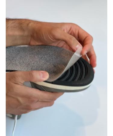 SoleShieldz Transparent Shoe Sole Protector - Large Size for Jordans Dunks & Sneakers | 4 Pcs Defender & Guard - Buy Online on GoSupps.com