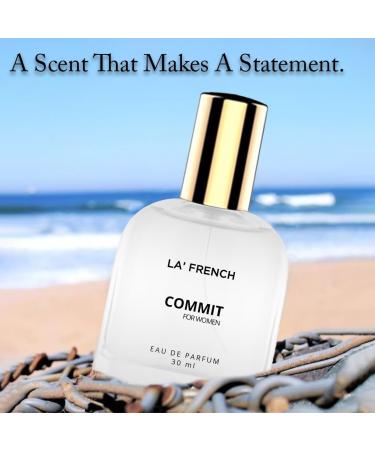 La French Commit Perfume 30ml for Women | Eau De Parfum | Long Lasting | Premium Luxury | Fresh Fragrance Scent | Travel-Friendly Perfume | Date Night Perfume - Buy Online on GoSupps.com