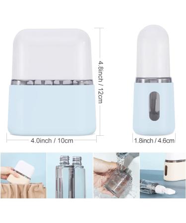 TSA Approved Travel Bottles Set - Leak Proof Toiletry Containers with Labels, Travel Size Accessories (Light Blue) - Buy Online on GoSupps.com