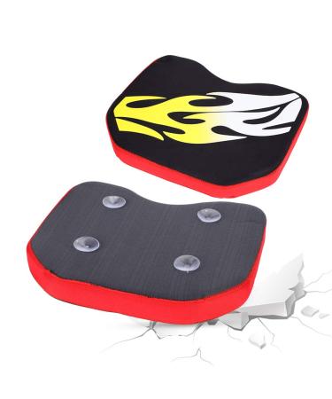 Qiilu Kayak Seat Cushion, Thicken Soft Kayak Canoe Fishing Boat Sit Seat Boating Seat Cushions Flame