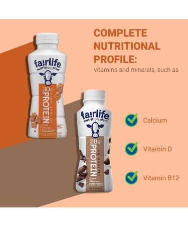 Fairlife Nutrition Plan High Protein Chocolate/Caramel Shake 12 pk - World Group Packing Solutions - Buy Online on GoSupps.com