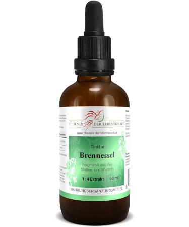 Nettle Tincture 50ml | Urtica Dioica Drops | Premium Vegan Dietary Supplement from Austria | 1:4 Extract - Buy Online on GoSupps.com