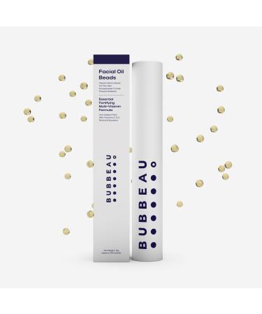 Facial Oil Beads | 4-Month Supply | Essential Fortifying Multi-Vitamin Anti-Oxidant Rich Formula With Vitamins C D E Retinol & Squalene | Encapsulated To Help Prevent Oil Oxidation Multi-Vitamin Formula 1 Count (Pack of 1)