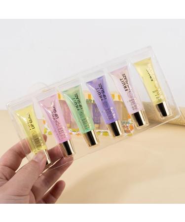 Huile l vres avec brillance fruit e 6 x avec parfum fruit absorption rapide soin de la peau pour les voyages la maison et l' cole - Buy Online on GoSupps.com
