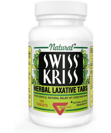 Swiss Kriss Herbal Laxative Tablets 120 ea