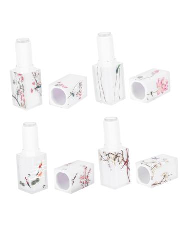 ERINGOGO 4pi ces Tube Vide Lot De Tubes Style Chinois Structure Simple Pour Remplissage Facile Utilisation Pratique Pour Voyages Ou D coration