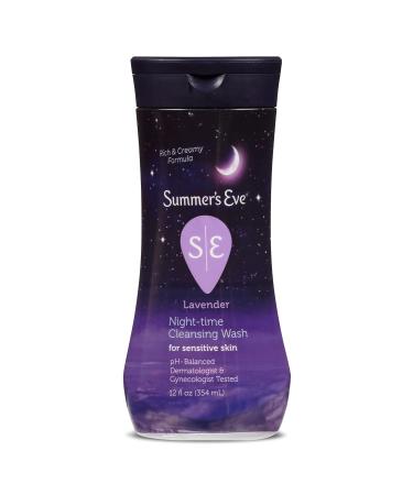 Summer's Eve Lavender Night-Time Cleansing Wash Sensitive Skin 12 fl oz (354 ml)