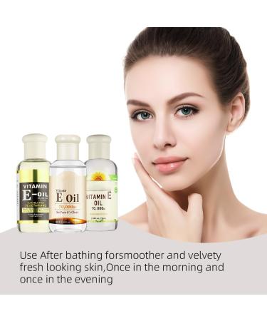 Wenrny 3 Pack Vitamin E Oil for Face Natural Vitamin E Face Serum for Hydrating Moisturizing Rejuvenate & Enhance Skins Moisturizer Facial Oils for Improving Dry Fine Line Spots Women Skin Care Set - Buy Online on GoSupps.com