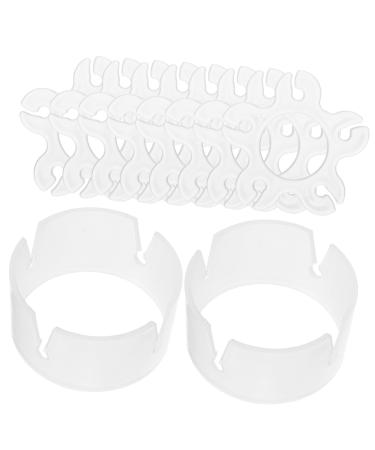 Alipis 100pcs Balloon Garland Clips Balloon Column Stand Balloon Buckle Clips Balloon Clip Connector Balloon Sealing Clips Party Balloon Clip Party Supplies White Plastic Tie Clips Arch
