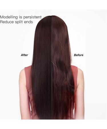 Professional Ceramic Hair Straightener Flat Iron - 35W Quick Styling 110V US Plug Fast 10 Sec Straightener for Black Hair - Buy Online on GoSupps.com