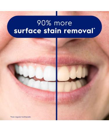 Crest 3D White Advanced Teeth Whitening Toothpaste Crest 3D White Brilliance Toothpaste Radiant Mint 3.3 oz Pack of 3 - Buy Online on GoSupps.com