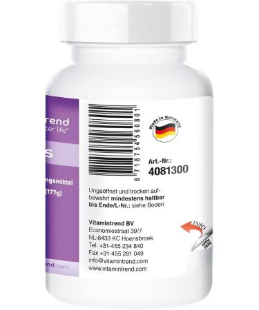 TrendEnzym Plus: 300 Capsules Enzyme Complex Bromelain Trypsin Chymotrypsin & Rutin 3-Month Supply | Vitamintrend - International Shipping Available - Buy Online on GoSupps.com