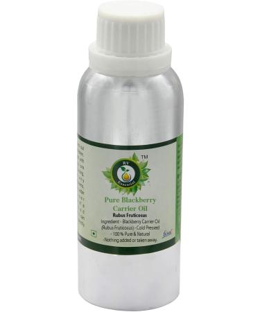 R V Essential Pure BlackBerry Carrier Oil 300ml (10oz)- Rubus Fruticosus (100% Pure and Natural Cold Pressed) Rubus 10 Fl Oz (Pack of 1) - Buy Online on GoSupps.com