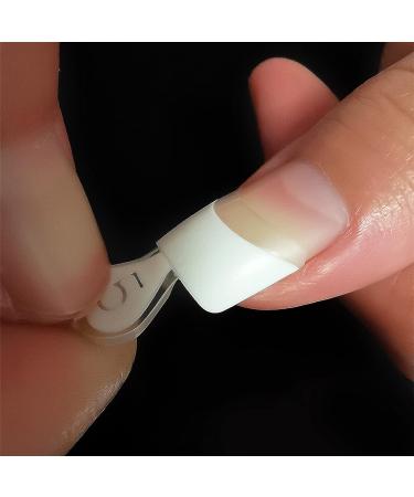 White French Fake Nail Tips - 12 Sizes, 24pcs/kit x 10 kits - DIY Acrylic False Nails Manicure Tool - Buy Online on GoSupps.com
