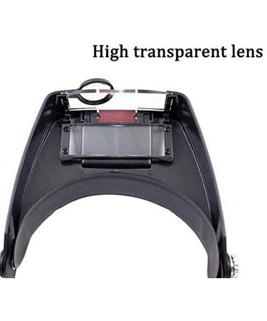 Head Magnifier Adjustable Size Headband Magnifying Lenses Repair Work Light High Transparency Lenses LED Light Head Lamp - Buy Online on GoSupps.com