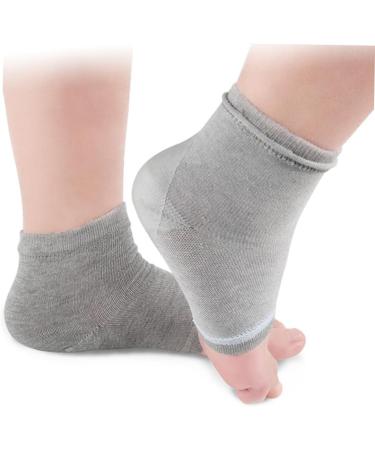 Ipetboom Gel Heel Socks Cracked Heels Gel Socks Silicone Gel Crystal Perfume Bottle Feet Cracked Socks Scissor Sleeve Nylon Socks Silicone Heel Socks Moisturizing Open Toe Socks - Buy Online on GoSupps.com