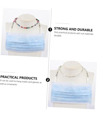 Shop Gatuida 2pcs Glasses Mask Chain - Stylish Mouth Protection & Lanyard for Glasses - Ideal for Facial Protection & Comfort - Buy Online on GoSupps.com