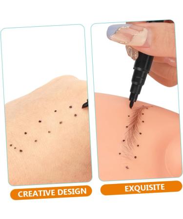 NOLITOY 40 Pcs Eyebrow Pen Tattoos Accessory Pen Water Proof Eyebrow Embroidery Pencil Plastic - Buy Online on GoSupps.com