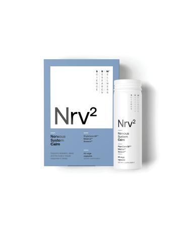 SRW Laboratories Nrv Calm | Stress & Sleep Supplement | Stress Relief Supplement | Supports Nervous System & Stress Response Calmness Rest & Relaxation | 60 Capsules