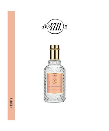 4711 Acqua Colonia White Peach and Coriander by Muelhens for Unisex - 1.7 oz EDC Spray - Buy Online on GoSupps.com
