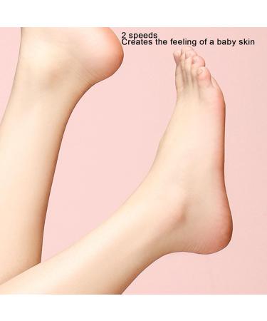 Electric Foot File USB Rechargeable Portable Watertight USB Foot File Pedicure Tool Callus Removal Tool with 3 Roller Type Exfoliation for Home Outdoors (#2) - Buy Online on GoSupps.com