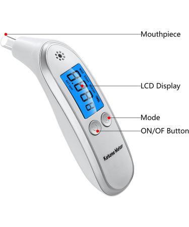 Digital Breath Ketone Meter for Accurate Acetone Analysis - Buy Online on GoSupps.com