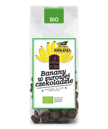 BANANE AU CHOCOLAT CRU BIO 100 g - BIO PLANET