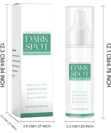 QPJUVC Serum for the correction of pigment spots for face and body brightening and moisturizing care for uneven skin tone age spots and sun spots 3 - Buy Online on GoSupps.com