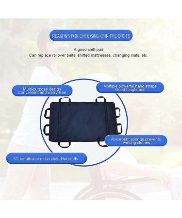 Patient Lift Transfer Belts with 8 Reinforced Handles Patient Transfer Sheet Medical Lift Sling Hospital Bed Patients Positioning Pad - Buy Online on GoSupps.com