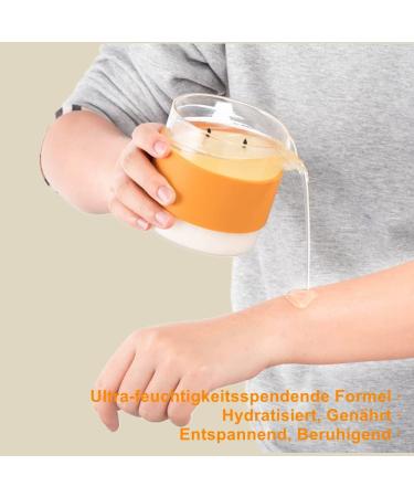 ANSOYER Massage Candle - Bourbon Whisky & Vanilla 300g | Soothing Aromatherapy for Relaxation - Buy Online on GoSupps.com