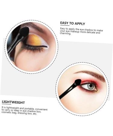 Baluue 90 Pcs Double Ended Eyeshadow Brush Sponges Makeup Cosmetic Tool Tipped Eye Black Artificial Fiber - Buy Online on GoSupps.com