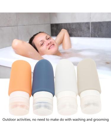 GYZOUKA Travel Container Set 59ML Eco-Friendly Wear-Resistant Silicone Travel Container Compact for Shower Gel - Buy Online on GoSupps.com