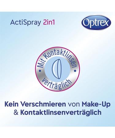 Optrex ActiSpray 2in1 Eye Spray for Dry & Irritated Eyes - Liposomal Relief - 10ml - Buy Online on GoSupps.com