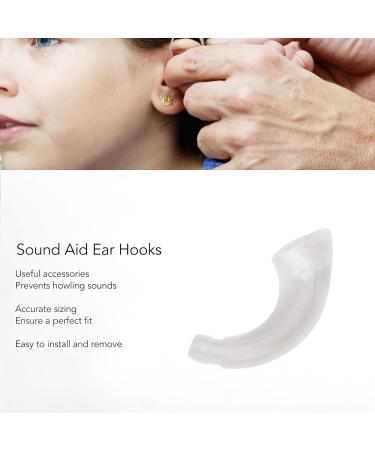 Sound Aid Ear Hooks - Amplifier Hooks for Signia SP BTE & Naida V30 UP BTE | Noise Reduction & Comfort - Buy Online on GoSupps.com