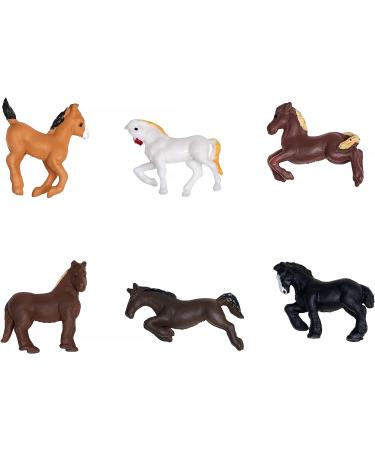 SPAPURE Wild Horses Bath Bombs for Kids - 6 XL Handmade Natural Bath Bombs with Surprise Horses - USA Made - Perfect Birthday Gift Idea for Spa Parties - Buy Online on GoSupps.com