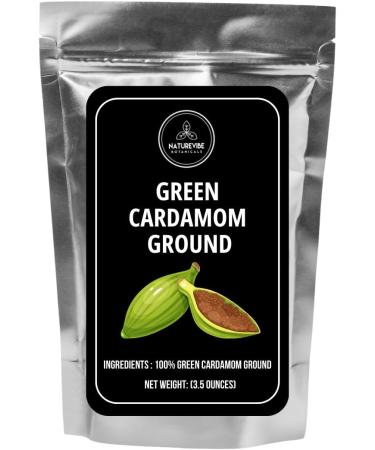 Puranicals Cinnamon Capsules and Ground Cardamom (3.5oz) Herbal Supplement & Spice Pack | Easy Daily Use | Non-GMO Ingredients No Artificial Colors | 320 Capsules | Value Combo Pack - Buy Online on GoSupps.com