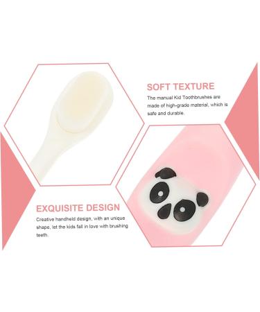 Marmerdo 3-Piece Ergonomic Children's Toothbrush Set for Toddlers Aged 3-12 | Perfect for Daily Use & Travel - Buy Online on GoSupps.com