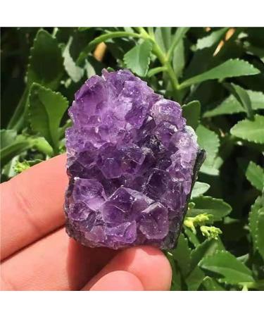 1Pcs Natural Uruguay Amethyst Cluster Home Decoration Purple Crystal Stone Specimens Cluster Decor Uruguay Cluster 20-30 Reiki Crystal Stone (Color : Uruguay Cluster Size : 30-40g) 30-40g Uruguay Cluster - Buy Online on GoSupps.com