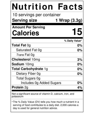 Wonder Wraps - Low Carb Keto Tortillas | Non-GMO, Kosher, Low Calorie Burrito Wraps | Ideal for Weight Loss | Gluten Free, Soy Free, Nut Free | Vegetarian | 10 Thin Wraps | 1.16 Ounce - Buy Online on GoSupps.com